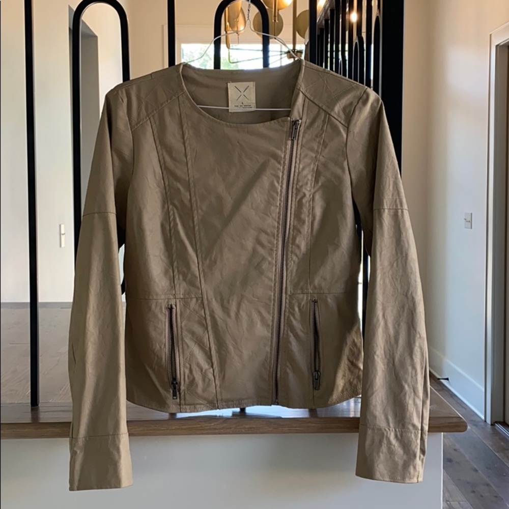 Urban Outfitters faux leather jacket